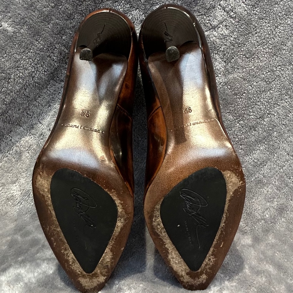 Donald J. Pliner Patent Leather Sari Heels - Picture 9 of 9